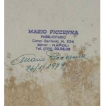 Filippo Romoli, Woman on a balcony overlooking the sea - Filippo Romoli