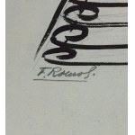 Filippo Romoli, Woman on a balcony overlooking the sea - Filippo Romoli