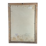 Filippo Romoli, Woman on a balcony overlooking the sea - Filippo Romoli