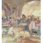 M. D'Aniello, Figures in a tavern - M. D'Aniello