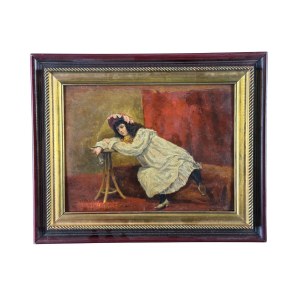 ANONIMO, Portrait of a young woman