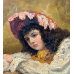 ANONIMO, Portrait of a young woman