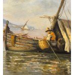 ANONIMO, Boats with Fishermen