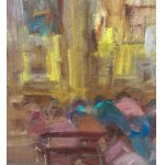 Michele D'Aniello, Church Interior with Figures - Michele D'Aniello