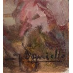 Michele D'Aniello, Church Interior with Figures - Michele D'Aniello