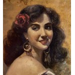 UNIDENTIFIED SIGNATURE, Portrait of a Woman