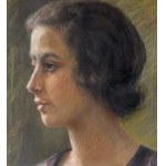 SCUOLA ITALIANA, Portrait of a woman.