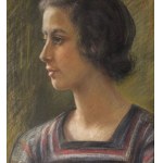 SCUOLA ITALIANA, Portrait of a woman.