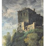 Manrico Marinozzi, Landscape with ruins - Manrico Marinozzi