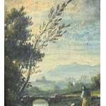 Manrico Marinozzi, Landscape with ruins - Manrico Marinozzi