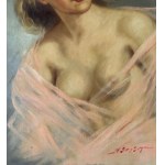 SCUOLA ITALIANA, Female nude portrait
