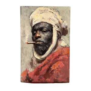 ANONIMO, Portrait of a Man with a White Turban