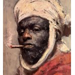 ANONIMO, Portrait of a Man with a White Turban