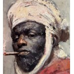 ANONIMO, Portrait of a Man with a White Turban