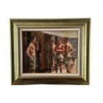 ANONIMO, Athletes in a Locker Room