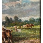 ANONIMO, Peasant with Livestock