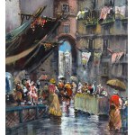ANONIMO, Neapolitan street (San Gregorio Armeno)