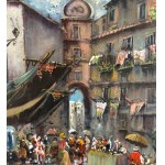 ANONIMO, Neapolitan street (San Gregorio Armeno)