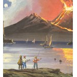 ANONIMO, Eruption of Mount Vesuvius