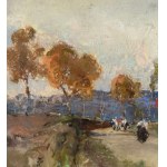 GIUSEPPE CASCIARO, Mountain landscape - GIUSEPPE CASCIARO