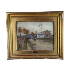 GIUSEPPE CASCIARO, Mountain landscape - GIUSEPPE CASCIARO