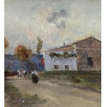 GIUSEPPE CASCIARO, Mountain landscape - GIUSEPPE CASCIARO