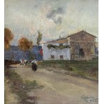 GIUSEPPE CASCIARO, Mountain landscape - GIUSEPPE CASCIARO