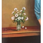 ANONIMO, Portrait of a woman indoors