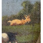 Landscape with a peasant woman and her flock