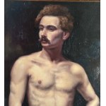 UNIDENTIFIED SIGNATURE, Male Nude