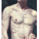 UNIDENTIFIED SIGNATURE, Male Nude