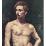 UNIDENTIFIED SIGNATURE, Male Nude