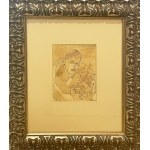 Maja Berezowska (1893 - 1978), Couple, 1958