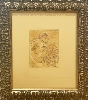 Maja Berezowska (1893 - 1978), Para, 1958