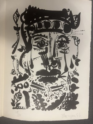 MARYAN Pinchas Burstein (Nowy Sącz, Polska, 1927 - Nowy Jork, 1977), Golem, 1955
