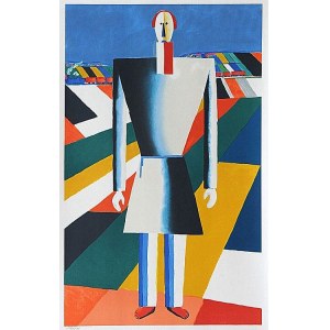Kazimir Malevich (1879-1935), Uomo sul campo