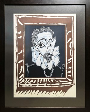 Pablo Picasso (1881 Malaga - 1973 Mougins), L'Homme a la Fraise, 1973