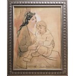 Pablo Picasso (1881 - 1973), Mother and Child