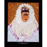 Frida Kahlo (1907-1954), Self-Portrait as a Tehuana or Diego in my thoughts or Thinking of Diego