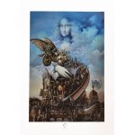 Tomasz Sętowski (UR. 1961), Four Faces of Leonardo, 2023