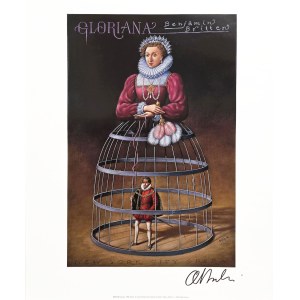 Rafał Olbiński (ur. 1943), Gloriana (sygn. przez autora), 2004