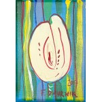 Edward Dwurnik ( 1943 - 2018 ), Tulipan ( żółty ) , 2017