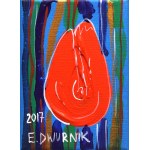 Edward Dwurnik ( 1943 - 2018 ), Tulip ( red ) , 2017