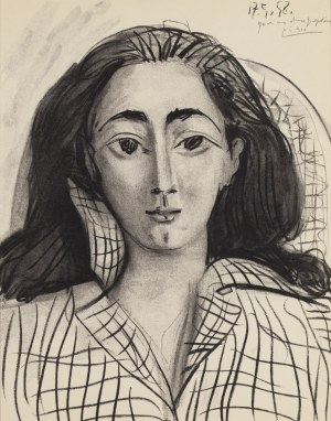 Pablo Picasso ( 1881 - 1973 ), Jacqeline Picasso, 1964