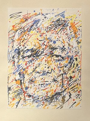 Waldemar Świerzy ( 1931 - 2013 ), portret prof.. T.Grabowskiego