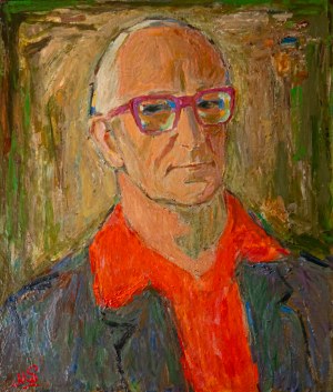Maksymilian Stratanowski (1913-1987), Portret aktora Władysława Suskiego, ok.1960 r.