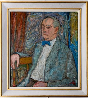 Maksymilian Stratanowski (1913-1987), Portret dyrektora teatru, ok. 1960 r.