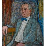 Maksymilian Stratanowski (1913-1987), Portrait of a theater director, circa 1960.
