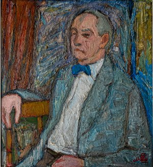 Maksymilian Stratanowski (1913-1987), Portret dyrektora teatru, ok. 1960 r.