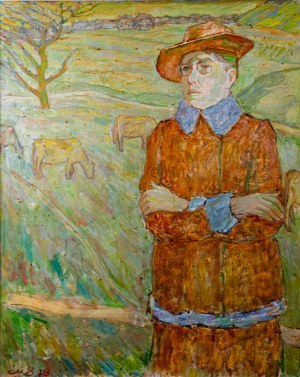 Maksymilian Stratanowski (1913-1987), Portret Marii Konopnickiej, 1978 r.
